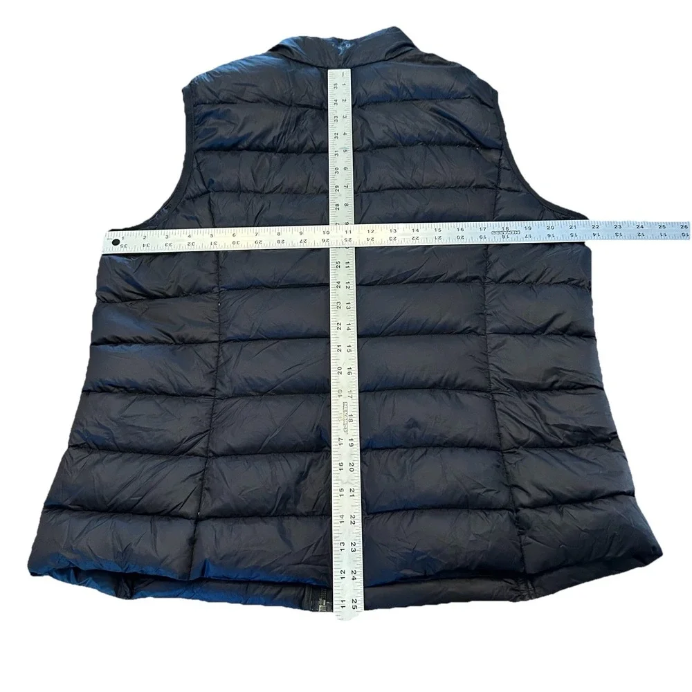 Eddie Bauer EB650 Goose Down Vest Womens XL Hiking Backpacking‎ Lightweight